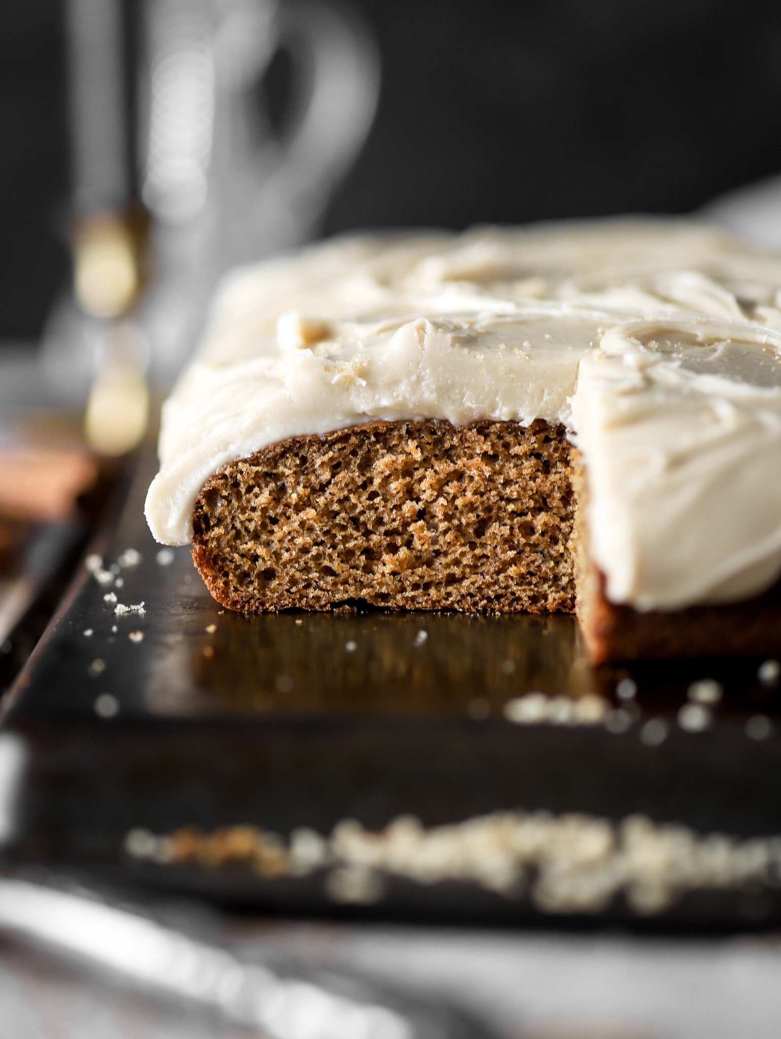 Mulled Apple Cider Cake with Penuche Frosting Sugared & Stirred